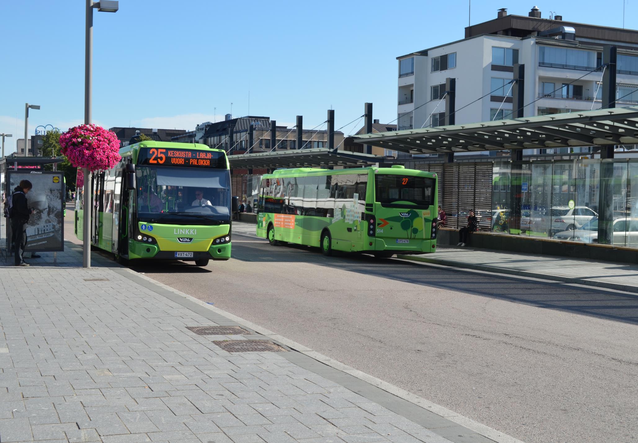 Joukkoliikenteen laatua voitiin