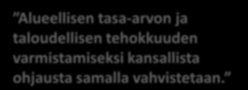Soteuudistuksen kulmakivet - puolueiden 23.3. sopimus täydellinen sosiaali- ja terveyspalveluiden integraatio vahvan alueellisen järjestäjän toimesta.