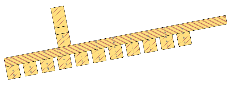 Osastoiva rakenne EI 30 RÄYSTÄSELEMENTTI (rimoitus esimerkkinä) Liimaus + Ruuvaus Otsalauta Soiron leveys 48 mm Korkeus yläpaarteen mukaan