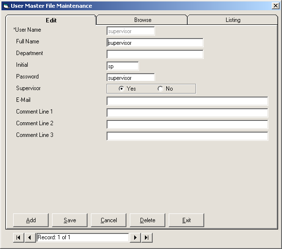 Käyttäjän lisääminen Esimies voi lisätä uuden käyttäjän HEMOCHRON Configuration Manager -käyttäjätaulukkoon. Uudelle käyttäjälle määritellään salasana ja käyttöoikeuden taso.