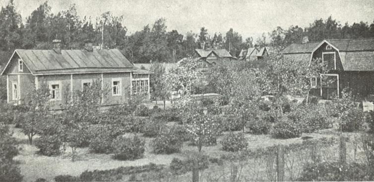 Silmää hiveleviä pieniä paratiiseja 1930-luvulla puutarhakurssien rinnalla järjestettiin