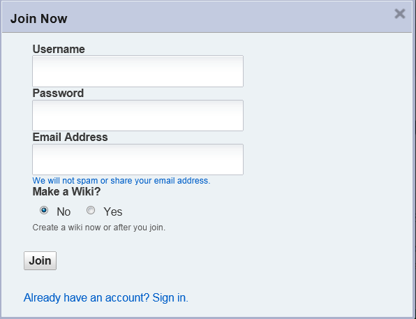 Sivu 4 / 12 Rekisteröityminen Wikispaces-palveluun rekisteröityneet yksityiset käyttäjät voivat luoda omia sivuja ja sivustoja.