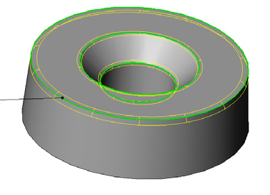 Insert Boss/Base Extrude Pursottaa rautalankamallilla hahmotettua muotoa määritetyn matkan määritettyyn suuntaan.