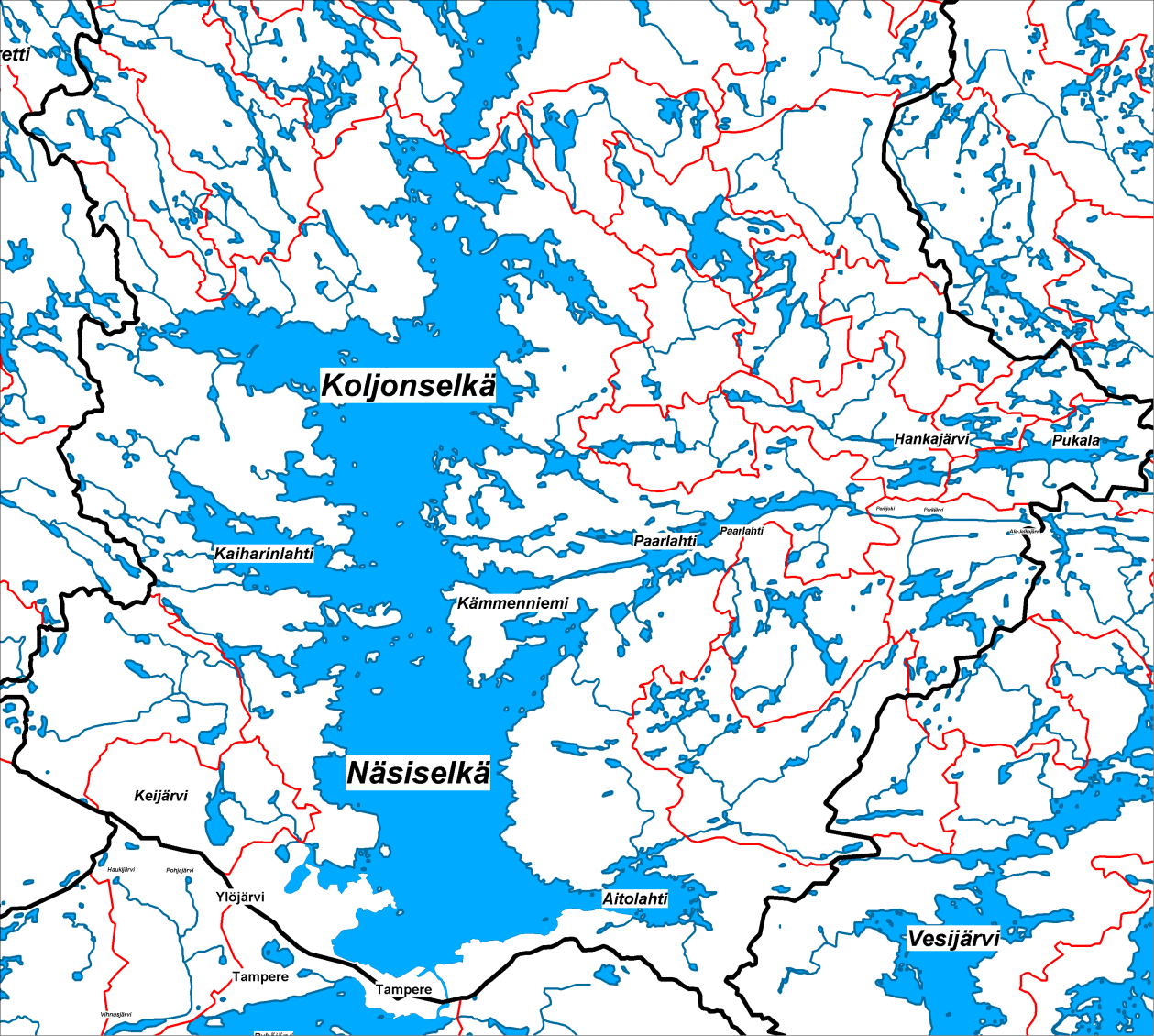 2 2. VESISTÖN KUVAUS Myllypuro sijaitsee Näsijärven reitin alaosassa. Myllyoja saa alkunsa Keijärvestä ja sen laskee Ryydynpohjan ja Siivikkalanlahden kautta Näsiselän eteläosaan (Kuva 2.1).