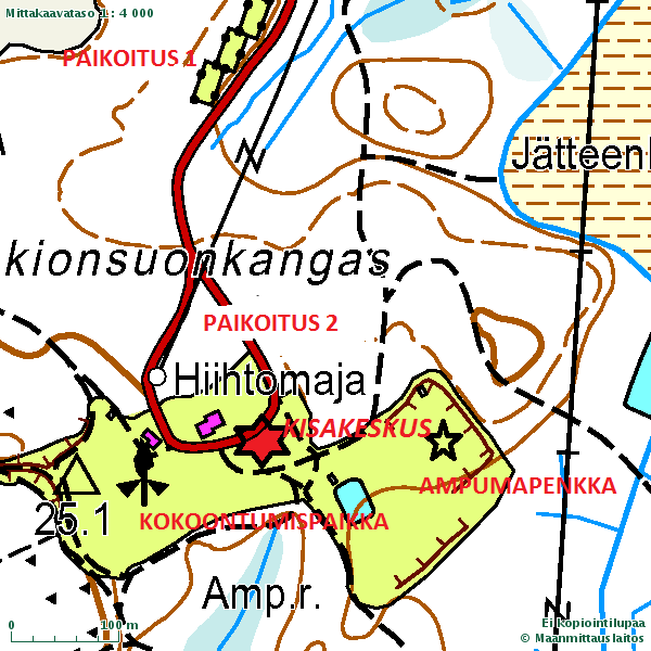 Kilpailun järjestäjällä on vastuuvakuutus.