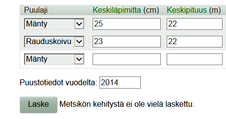 7. Yleisohjeita Voit navigoida eri tietosivujen välillä klikkaamalla haluamasi sivun otsikkoa.