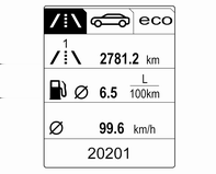 Mittarit ja käyttölaitteet 111 Syttyy valkoisena Järjestelmä on päällä. Palaa vihreänä Nopeusrajoitin on käytössä. Asetettu nopeus näytetään L-symbolin lähellä. Nopeudenrajoitin 3 178.
