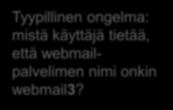 Varmentaja on Sonera Class2 CA Luottamusketjun ansiosta selain voi tarkistaa, että tämä palvelin todella on webmail3.tkk.