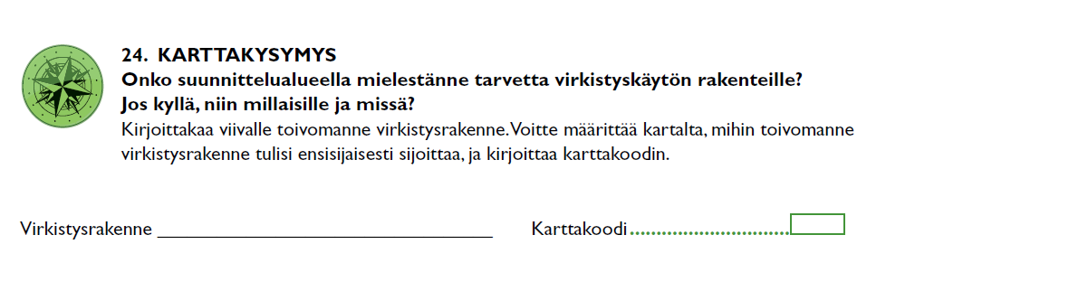 Karttakysymys 23:en yhteydessä kysyttiin vastaajilta muita alueita koskevista hoitotoiveista. Alla olevat lauseet ovat suoria lainauksia vastaajien ajatuksista muita alueita koskevista hoitotoiveista.