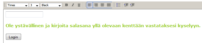 Ilmoitit lisäksi että sinun ruokavaliosi on: kasvis.