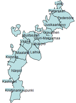 156 17 VAASA Vaasan sairaanhoitopiirin väestömäärä oli 31.12.2009 165 365. Jäsenkuntia kuntayhtymällä on 15 ja osajäsenkuntia kuusi.