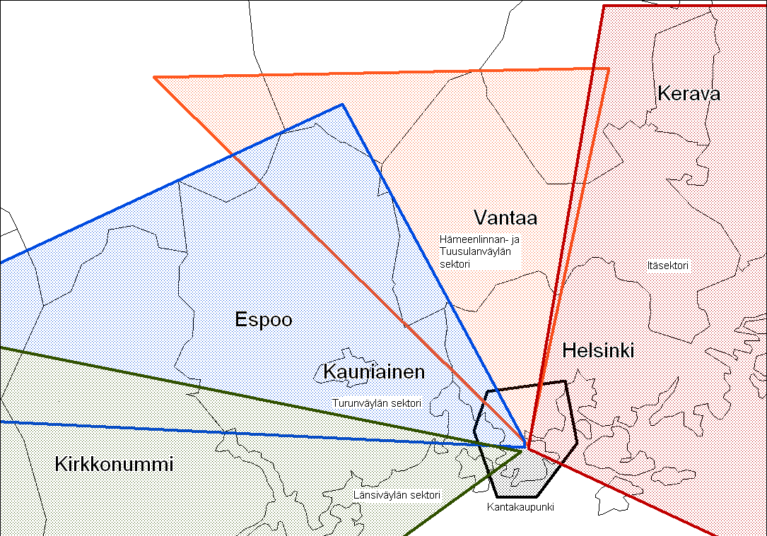 Linjasto- ja aikataulusuunnittelu 5 alueellista