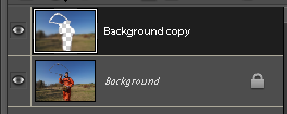Taustan sumentaminen 1 Pohjana olevasta kuvasta (Background) tehdään kopio (Duplicate Layer) joka tulee tasoksi (Layer) sen päälle Uusi taso sumennetaan Filter Blur