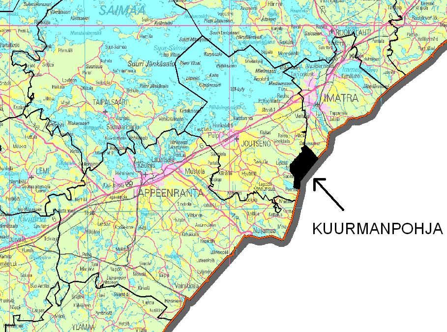 26 Maanmittauslaitos KUVA 1. Kuurmanpohjan sijainti 4.4.2 Tilusjärjestelytoimituksen ajankohta Kuurmanpohjan tilusjärjestelytoimituksen ensimmäinen kokous pidettiin 18.1.1961 (Priha 1974, 6).