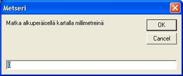 5. Mikäli käytössä on Maanmittauslaitokselta hankittu kartta-aineisto, tämä tehdään valitsemalla kuvatiedoston erottelutarkkuus.