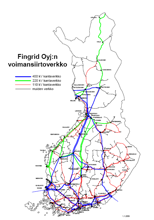 3 Sähköverkko ja sen suunnittelu 15