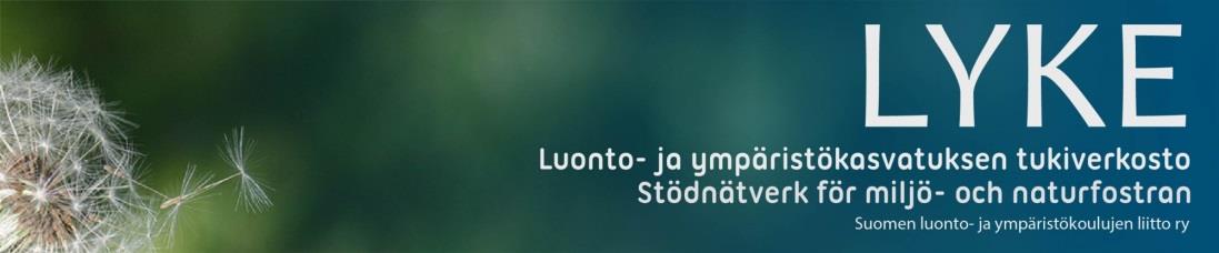 Taimitarhan päiväkoti Oulun kaupungin sivistystoimi Rauman kasvatus ja opetustoimi Ylikiimingin koulu Kalliolan kansanopisto Valkeakoski opisto LUMA- keskus Oulun palvelualan opisto Metropolia amk