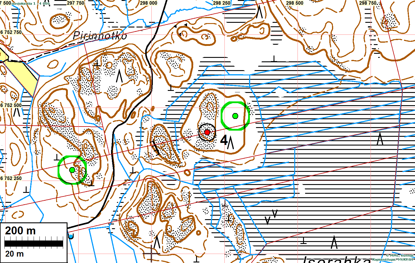 10 Koordin: N: 6752 415 E: 298 191 Z: 125 P: 6755 250 i: 3298 280 Tutkijat: Huomiot: Sepänmaa & Tiilikkala 2013 inventointi.