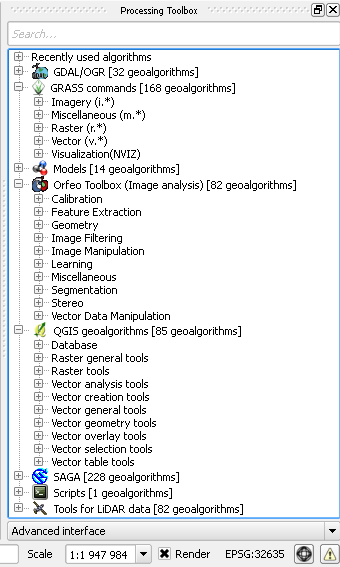 QGIS - Kohtalaisen helppo omaksua (pääosin hyvä dokumentointi + paljon tutoriaaleja) - Renderöintikyky todella