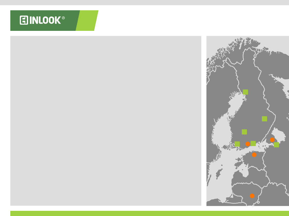 Inlook-konserni Sisärakentamisen mestari Suomessa, Baltiassa ja Länsi-Venäjällä Tilikausi 2013-2014: -