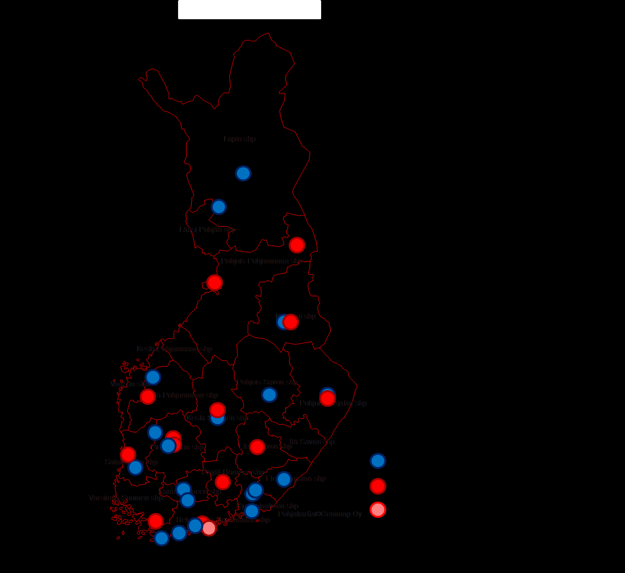 Avohoidon anturipisteet kausi 2014/2015 Näytteitä influenssavirusinfektioiden seurantaan lähetettiin - 19