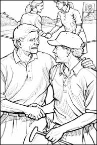 ETIKETTI Golfetiketillä tarkoitetaan: Huomaavaisuutta toisia pelaajia kohtaan. Sääntöjen osaamista ja noudattamista.