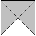 sivu 8 / 8 21. 5 x 5 -neliö tehdään 1 x 1 -laatoista, jotka kaikki on väritetty kuvan mukaisesti.