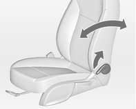Istuimet, turvajärjestelmät 41 9 Varoitus Älä koskaan säilytä mitään esineitä istuimien alla. Aja vain istuimien ja selkänojien ollessa lukittuina paikoilleen.