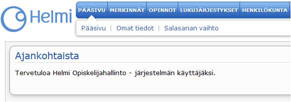 Viiden virheellisen sisäänkirjautumisyrityksen jälkeen käyttäjätunnus lukitaan puoleksi tunniksi. Kolmannen yrityssession jälkeen tunnus lukitaan kokonaan.