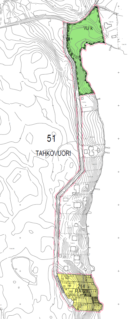 KUOPION KAUPUNKI TAHKOVUORI Asemakaavan muutos, Tahkovuori,