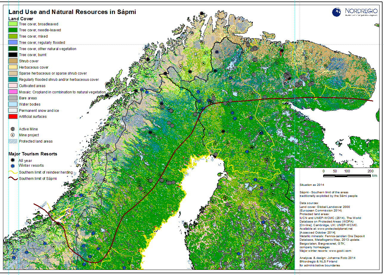 saamenmaa kartta Saamelaiset ja Saamenmaa kartalla   PDF saamenmaa kartta