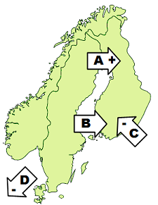 56 7 SIMULOINTIEN TULOKSET 7.1 Talven maksimikuormitustilanne Ensimmäinen tarkasteltava käyttötilanne on talven maksimikuormitustilanne. Taulukossa 7.1 sekä kuvassa 7.