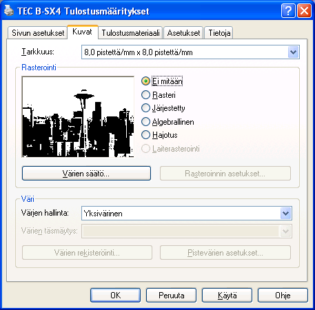 20.8.2009 Sivu 15 / 34 Valitse Sivun asetukset (Page setup) ja klikkaa Uusi (New), jolloin näkyviin tulee sivu, jossa voit asettaa sivukoon ja marginaalit.