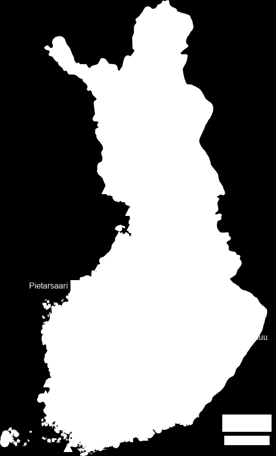 Turve on tärkeä lähipolttoaine bioenergialaitoksille Turpeen energiakäyttö vuonna 2010