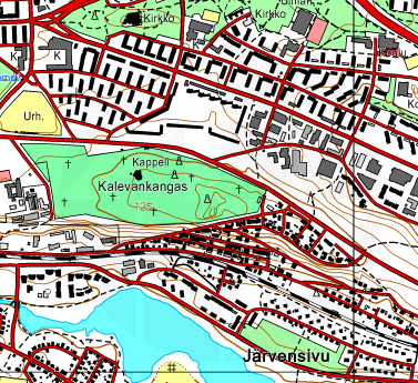 2. KALEVANKANGAS / MUISTOLAATTA SIJAINTI Muistomerkin tarkoitus: Sijainti: Muistomerkki on paljastettu: Muistomerkin vastuuhenkilöt: Muistomerkki on pystytetty Kalevankankaalla vuosina 1939-1945