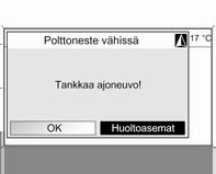 Infotainment-järjestelmä 163 Koti: nykyisen asetetun kotiosoitteen valinta (jos saatavana). Kotiosoitteen asetus/vaihto, katso "Kotiosoitteen asettaminen" alla.