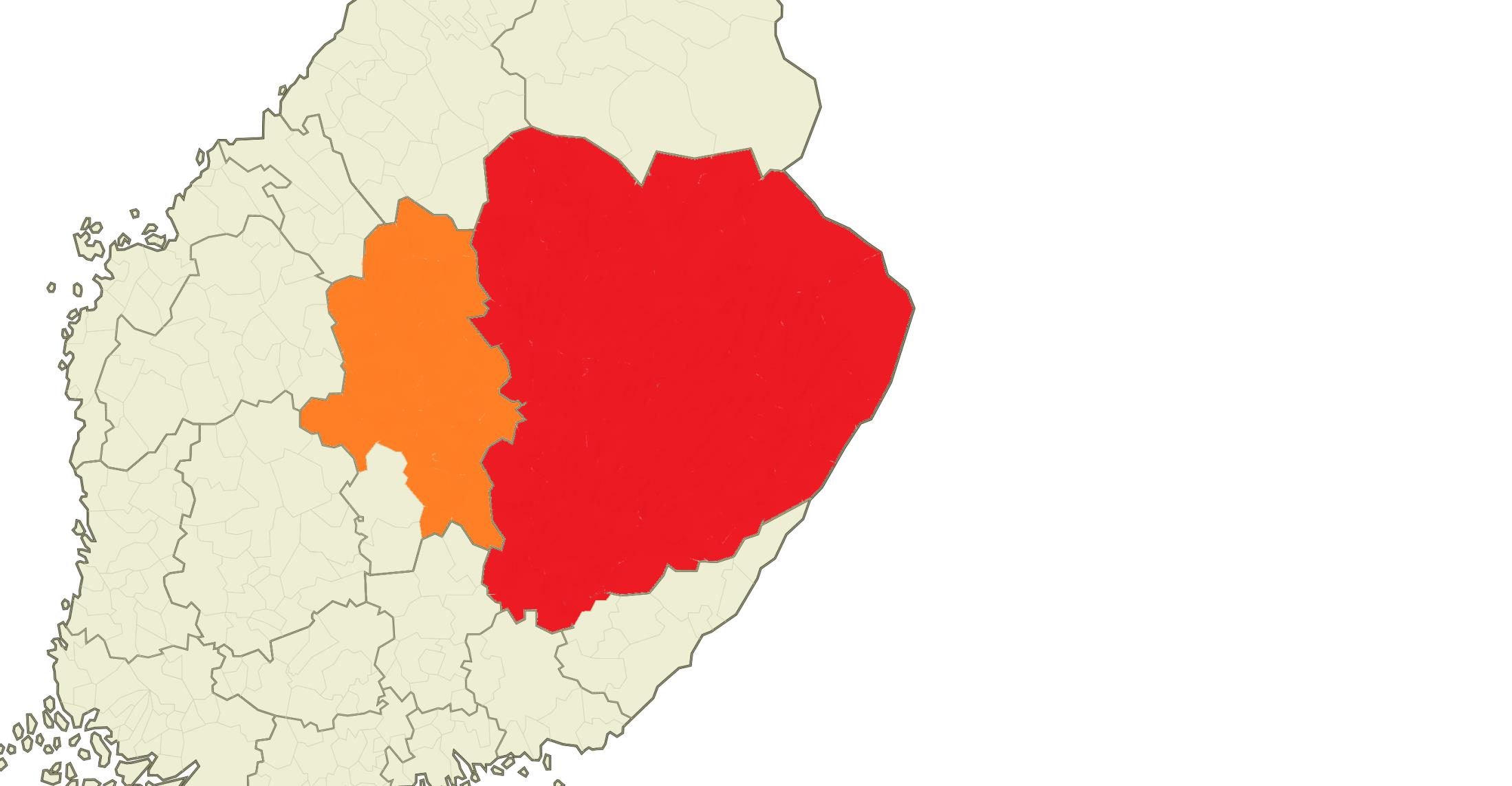 SOTE-ALUE Järjestämisvastuu Kunnat