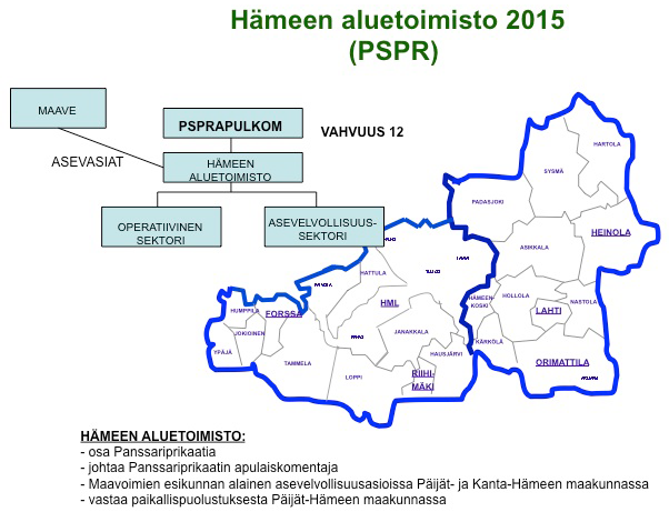 [komppaniassa tapahtuu] Tervetul Hämeen aluetoimistoon 1.1.2015 alkaen! 1.1.2015 Lahteen perustetaan Hämeen aluetoimisto ja se tulee olemaan osa Panssariprikaatia.