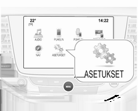 Mittarit ja käyttölaitteet 111 Automaattinen ovien avaus: Konfiguraation muuttaminen siten, että joko vain kuljettajan oven tai koko auton lukitus avautuu. sytytysvirran katkaisemisen jälkeen.