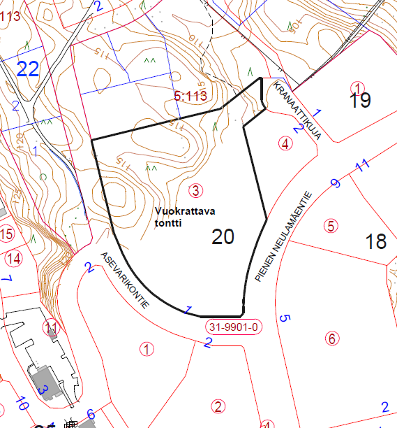 Kuopion kaupunki Kokouskutsu 15/2015 13 (41) Suunnittelun aloituskokous on pidetty 3.6.2015. Tontille on tarkoituksena rakentaa noin 7200 m2:n suuruinen Inex Partnersin terminaalirakennus vuoden 2016 aikana.