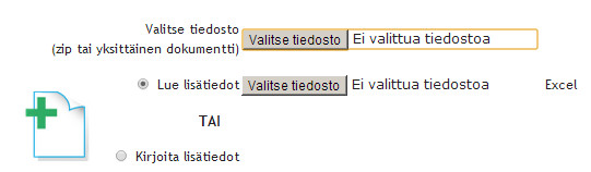 8(14) 6.2. Lue lisätiedot Excel listauksesta Lisää aineistoa.