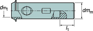 Liitoskoko Tilauskoodi Paino dm m D 5m D 1 l 1 l 21 e max Coromant Capto 3 26 C4 C4-391.37A-12 055B 0.6 12 40 50 31 55 3 (.118-1.024) 1.3.472 1.575 1.969 1.220 2.165.118 3 26 C5 C5-391.37A-12 048B 0.