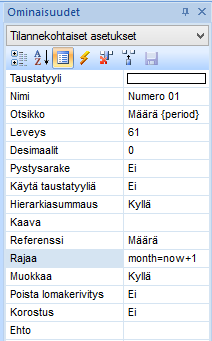 Hae paikat: hakee toiselta projektilta koko paikkajaon. Hae kalenterit: hakee toiselta projektilta kaikki kalenterimääritykset.