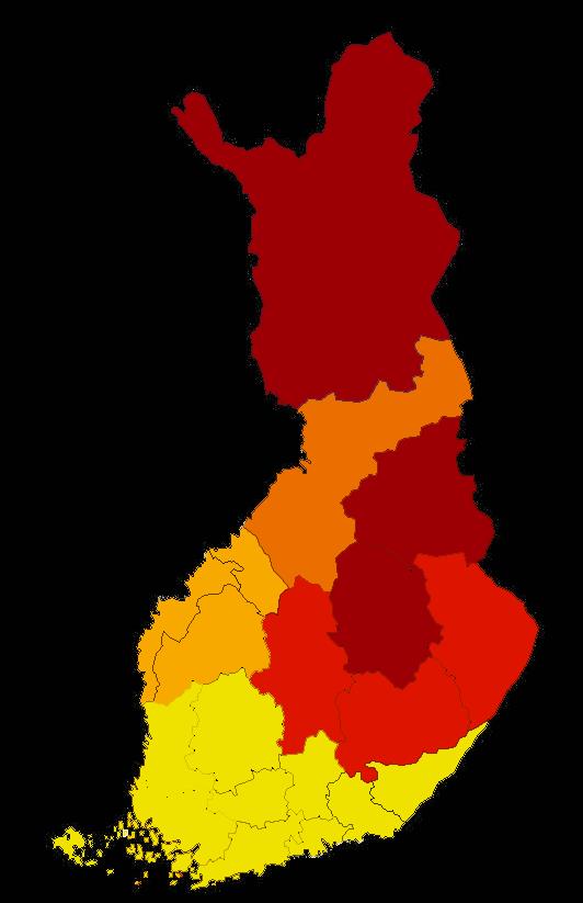 ha 26% 22% 24% 14% 21% 33% Sertifioidun siemenen käyttöaste, % Sertifioidun siemenen käyttöaste on korkein karja-suomen ja alhaisin vilja-suomen alueella.