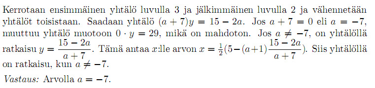 1 > 3 Koska alue on suorien rajoittama, sen täytyy olla suorien rajoittama.