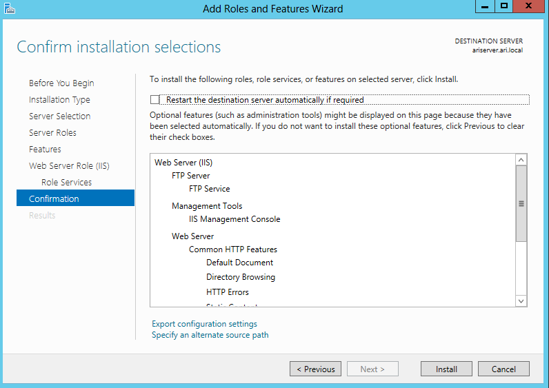 Aram Abdulla Hassan Windows Server 2012 asentaminen ja