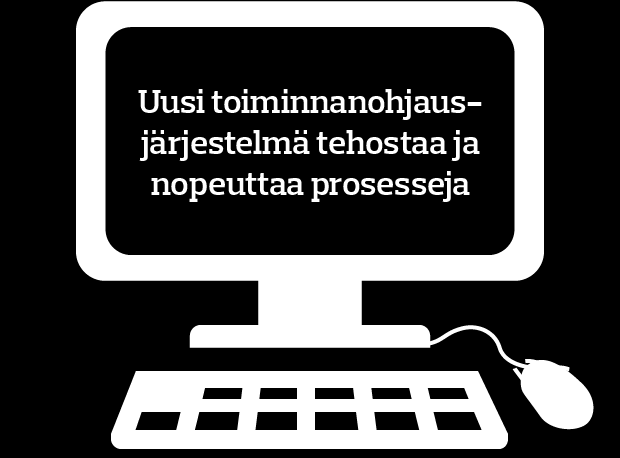VASTUULLISUUS SAP-toiminnanohjausjärjestelmä elmä Främmestadiin Vuoden 2014 lopussa SAPtoiminnanohjausjärjestelmä otettiin käyttöön Främmestadin konepajassa Ruotsissa.