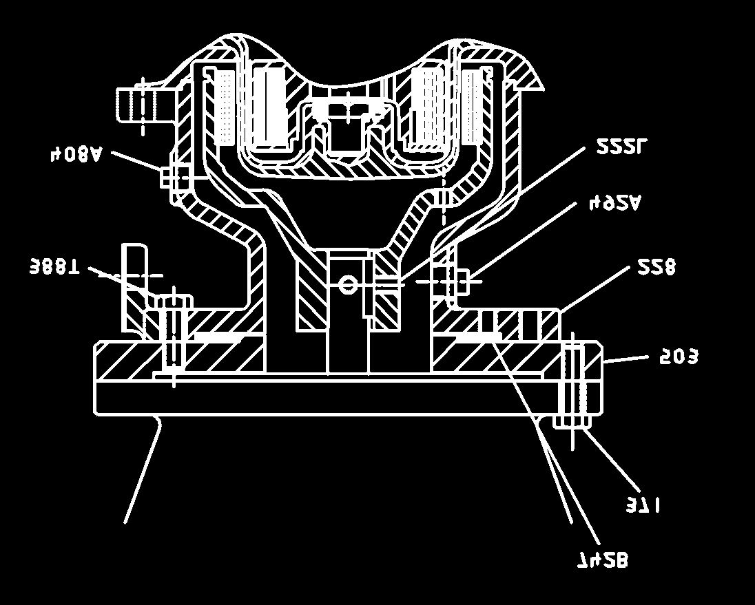 Osaluettelot ja leikkauskuvat V3298 S- ja M-ryhmän piirustus, IEC-moottori 742B 371 503 388T 228 492A 408A 222L V3298 kiinteästi kytketyn S- ja M-ryhmän pumpun osaluettelo Kohde Osan nimi Materiaali