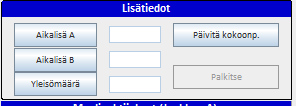 Epäonnistunut rangaistuslaukaus merkitään RL0 (kuten aiemminkin). Jos teet virheellisen RL0-merkinnän onnistuneen rangaistuslaukauksen (RL) sijaan, RL0-merkintää ei voi muuttaa.