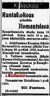 1905 Suomalainen Wirallinen Lehti no 275